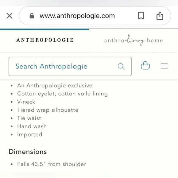 FRYE x ANTHROPOLOGIE Nuri Eyelet Wrap Dress in Dark Yellow‎ - Picture 10 of 10